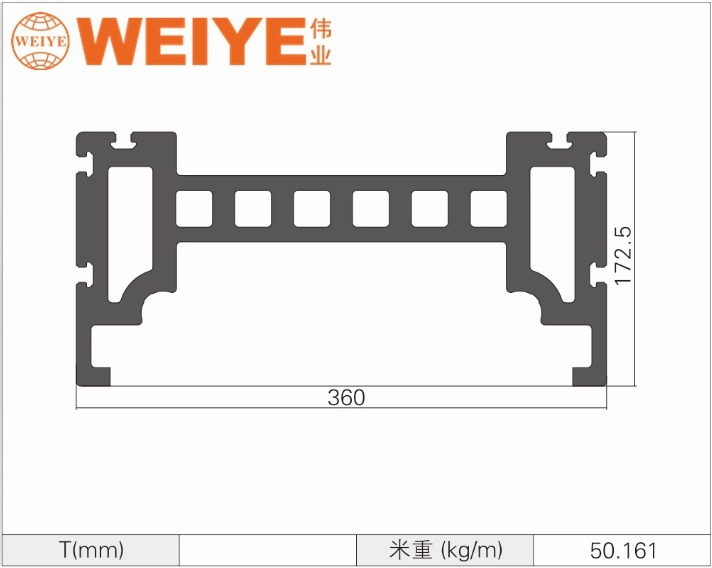Aluminum Profiles for Mechanical Accessories